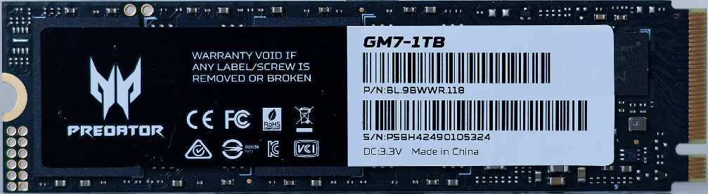 Data Recovery from Acer NVMe SSD